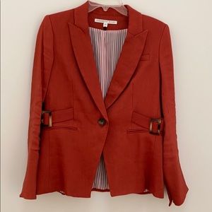 Veronica Beard linen dickey jacket
